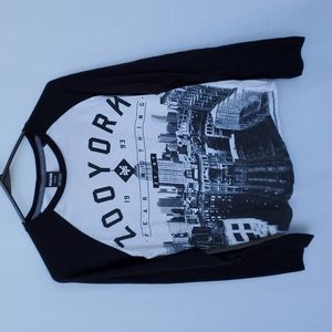 Zoo york raglan long sleeve tee s/p
